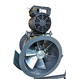 Exaustores Axiais com Transmissão